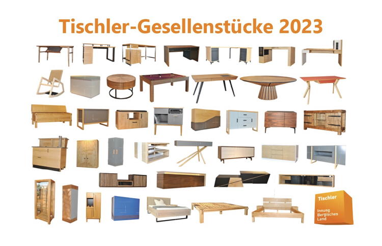 Tischler- Gesellenstücke 2023